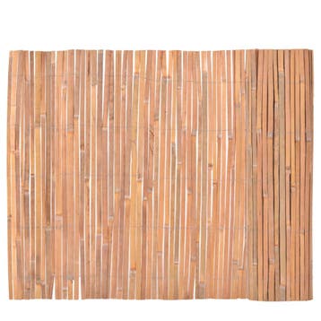 vidaXL Scherm 100x400 cm bamboe, Verzenden, Nieuw