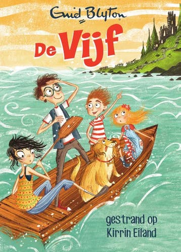 De Vijf gestrand op Kirrin Eiland / De Vijf / 1 Enid Blyton, Boeken, Verzenden, Gelezen, Enid Blyton