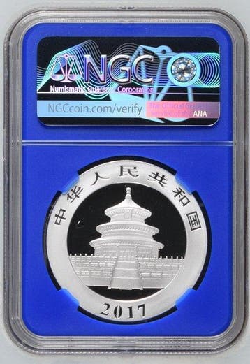 Chine. 10 Yuan 2017. Panda bear. Kung Fu Panda special
