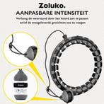 2dekans | Zoluko Hoelahoep XXL - Weighted - Fitness - 130cm, Ophalen of Verzenden
