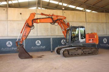 Veiling: Rupsgraafmachine Hitachi ZX160LC-3 Diesel 90kW 2009, Articles professionnels, Machines & Construction | Grues & Excavatrices