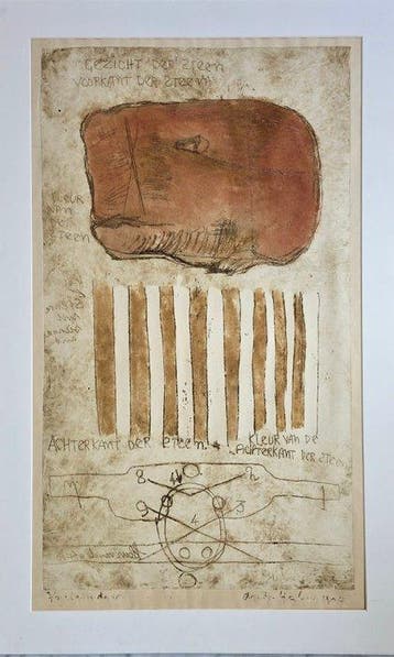 Anton Heyboer (1924-2005) - Gezicht van de Steen, Antiek en Kunst