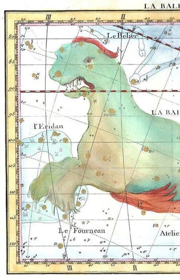 Astronomy, Costellations - Cetus; Flamsteed / Fortin - La, Nieuw