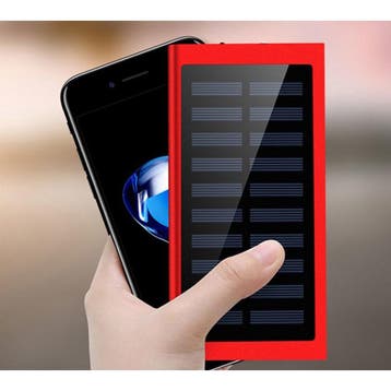 Externe 30.000mAh Solar Charger Powerbank Zonnepaneel, Telecommunicatie, Verzenden, Nieuw, Stuff Certified®