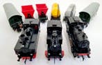 Märklin H0 - Ensemble de train (9) - 3 locomotives à vapeur