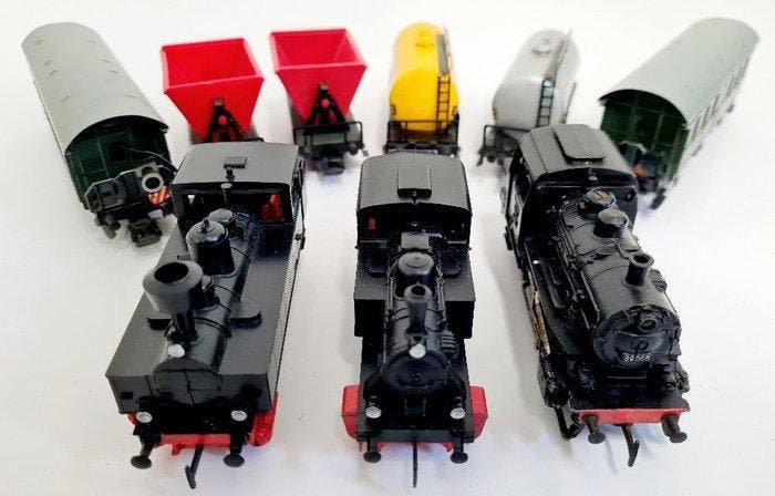 Märklin H0 - Ensemble de train (9) - 3 locomotives à vapeur, Hobby & Loisirs créatifs, Trains miniatures | HO
