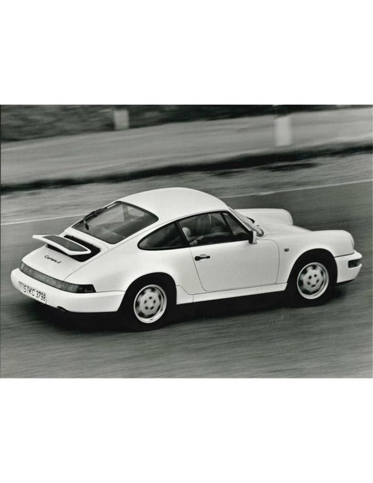 1990 PORSCHE 911 CARRERA 2 PERSFOTO, Livres, Autos | Brochures & Magazines, Enlèvement ou Envoi