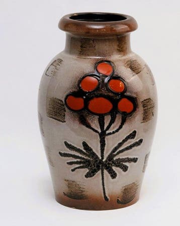 Scheurich, West Germany - Vase (4) - Céramique - fat lava,