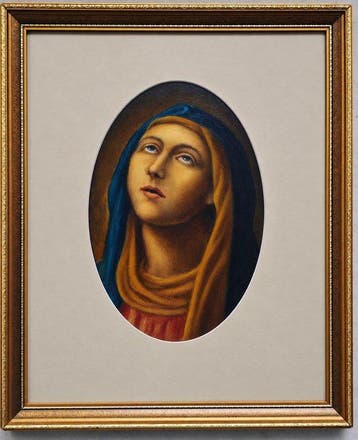 École européenne (XX) - La Vierge en contemplation