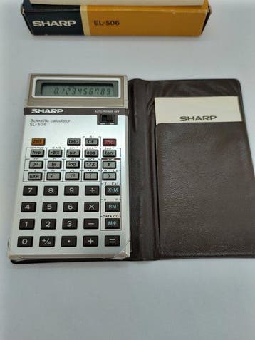 Sharp EL-506 Scientific Calculator - Rekenmachine -, Nieuw