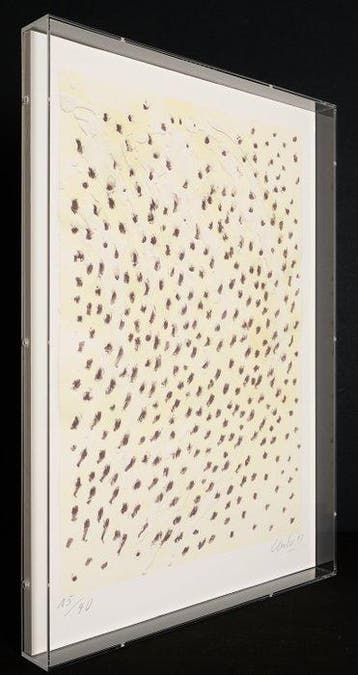 Günther Uecker (1930) - Originale Lithografie - Signiert &