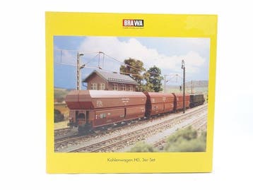 Brawa H0 - 2003 - Ensemble de wagons de marchandises pour, Hobby & Loisirs créatifs