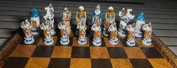 Nigri - Schaakspel - Battaglia Crociati Saraceni