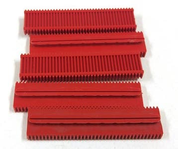 Vintage Fischertechnik Gear Rack 60, rood, 5 stuks, Verzenden, Nieuw