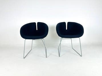 Moroso - Patricia Urquiola - Fauteuil - fjord - Staal,