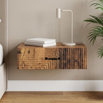 vidaXL Wandgemonteerde Zijtafel 59 x 34,5 x 17 cm Bewerkt, Verzenden