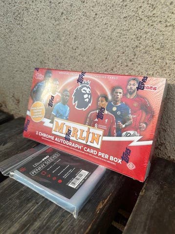 Topps Merlin Premier League Hobby Box 2025-26 - 1 Sealed box