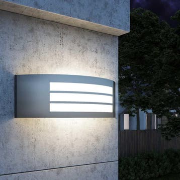 vidaXL Tuinwandlamp roestvrij staal, Tuin en Terras, Verzenden, Nieuw