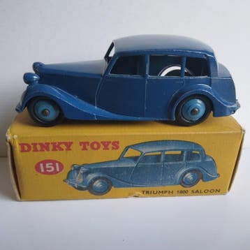 Dinky Toys 1:48 - Modelauto - Triumph 1800 Saloon No.151, Nieuw