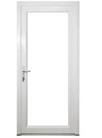 PVC Deur Premium Plus b98xh215 cm vol glas Antraciet R, Doe-het-zelf en Bouw, Deuren en Vliegenramen, 80 tot 100 cm, 215 cm of meer