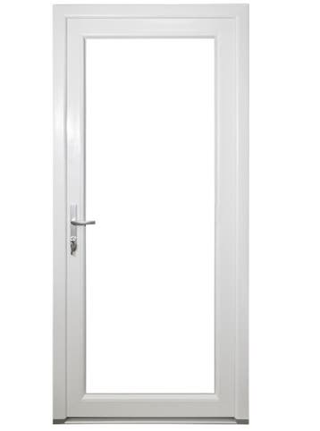 PVC Deur Premium Plus b98xh215 cm vol glas Antraciet R, 80 tot 100 cm, 215 cm of meer, Nieuw, Ophalen of Verzenden