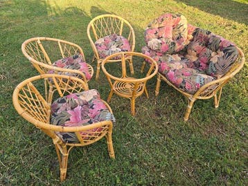 Zitgroep - Rattan - Rattan tuinset