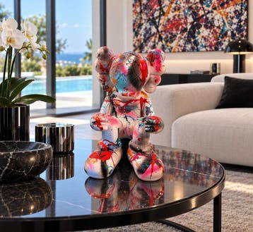 michele socionovo - Kaws Amour Abstrait