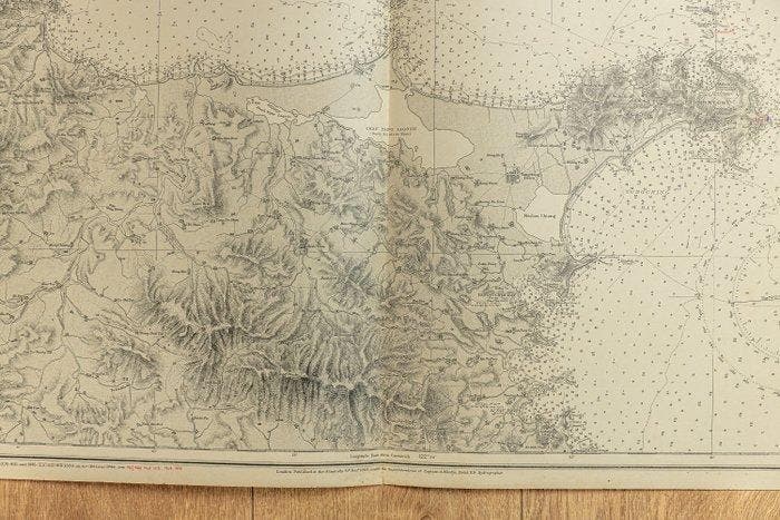 China - China, provincie Shandong – “Li Tau-baai tot Chu, Boeken, Atlassen en Landkaarten