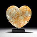 GEEN RESERVEPRIJS - Prachtig paar gele Maligano Jasper -