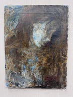 Rubens Capaldo (1908-1987) - Profilo di ragazza, Antiek en Kunst