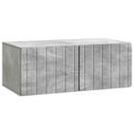 vidaXL Wandmontage TV-kast Betongrijs 78,5 x 41 x 30 cm, Huis en Inrichting, Kasten |Televisiemeubels, Verzenden, Nieuw