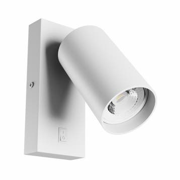Wandspot GU10 richtbaar met schakelaar Wit, Huis en Inrichting, Lampen | Wandlampen, Verzenden, Nieuw