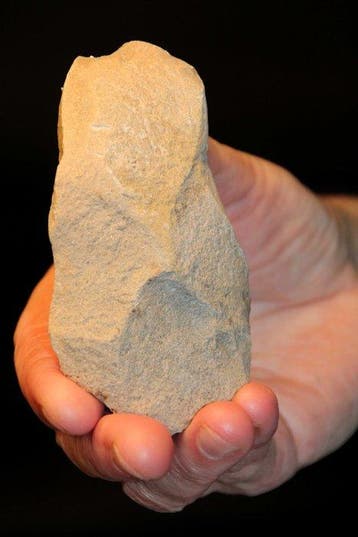 Paleolithisch Steengoed Bifaces - 105 mm (Zonder