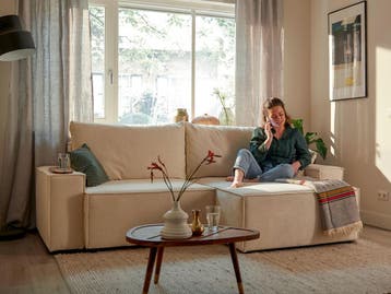 Zetel vanaf €399.-  | Beige Hoeksalon, Nieuw