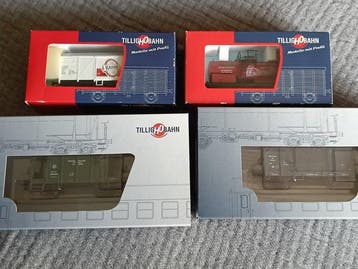 Tillig H0 - 76527 76537 76740 77000 - Model treinwagon (4) -, Nieuw
