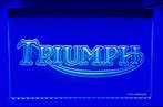 Triumph neon bord lamp LED verlichting reclame lichtbak, Verzenden, Nieuw