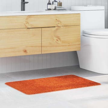 vidaXL Antislip Badmat Oranje 60 x 90 cm PP, Verzenden, Nieuw