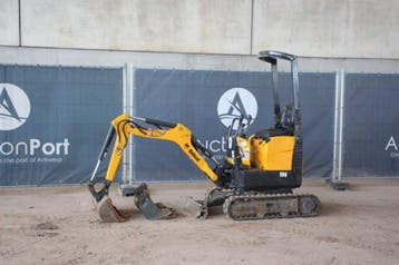 Veiling: Minigraver Bobcat E08 Diesel 7.4kW, Ophalen