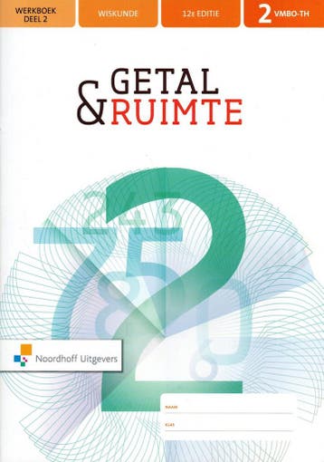 Getal & Ruimte 12e ed vmbo-t/havo 2 werkboek deel 2, Boeken, Verzenden, Gelezen