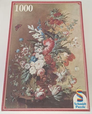 Jacobus van Linthorst Bloemstuk Puzzel, Hobby & Loisirs créatifs, Sport cérébral & Puzzles, Verzenden