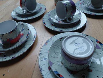 Eschenbach - Koffieservies voor 6 - Living Colours -