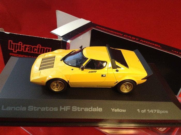 HPI Racing 1:43 - Model raceauto - ref. #987 Lancia Stratos, Hobby & Loisirs créatifs, Voitures miniatures | 1:5 à 1:12
