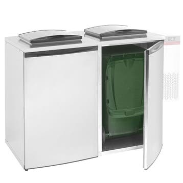 Afvalbakkoeler | REFRIBOX | Dubbel (2x 240L-Container) |, Verzenden