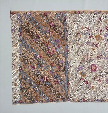 Javaanse Sarong - Batik - Indonesië (Zonder minimumprijs), Antiquités & Art