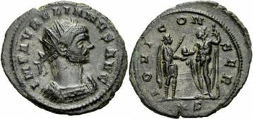 Roemisches Kaiserreich Aurelianus Antoninian Siscia 271/2..., Verzenden