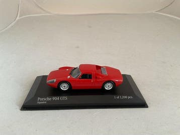 Minichamps, Solido 1:43 - Modelauto (3) - Porsche 904 GTS, Nieuw