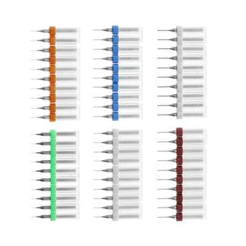 Set van 10 micro boortjes in een doosje (1.05 mm), Verzenden, Nieuw