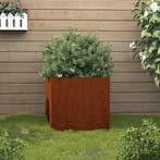 vidaXL Plantenbak 49x47x46 cm cortenstaal, Verzenden, Nieuw