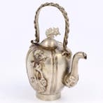 Miniatuur - Theepot - .700 zilver, Antiek en Kunst