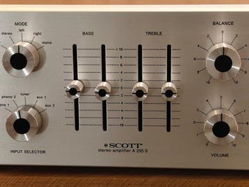 H.H. Scott - A - 255S Amplificateur intégré à, TV, Hi-fi & Vidéo